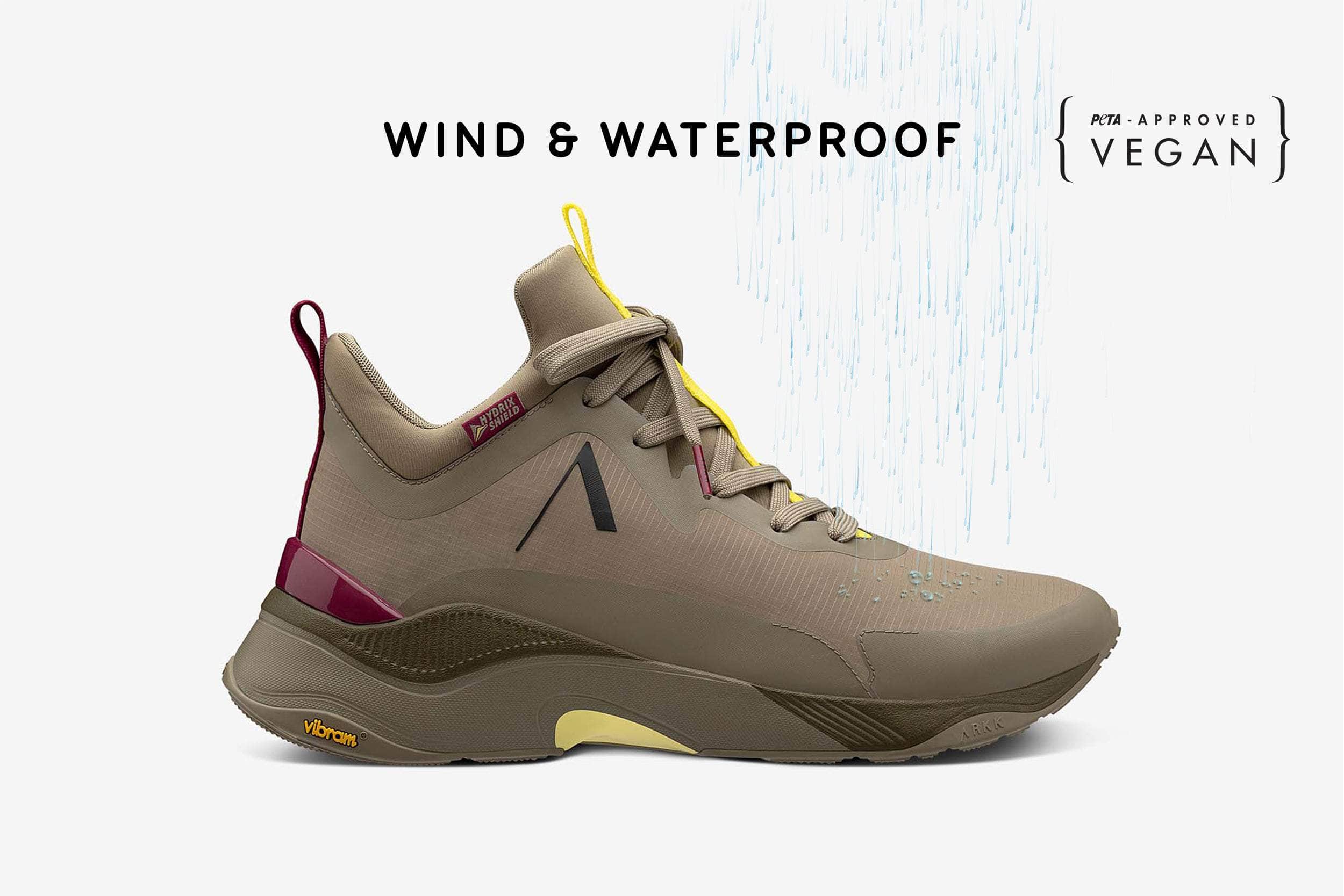 ARKK Collection Stormrydr Nylon HL VULKN Vibram | Khaki Ruby | Men Stormrydr