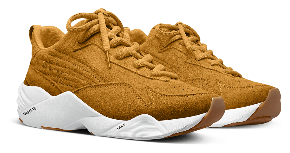 Tencraft Suede W13 Mustard Gum Men Free delivery