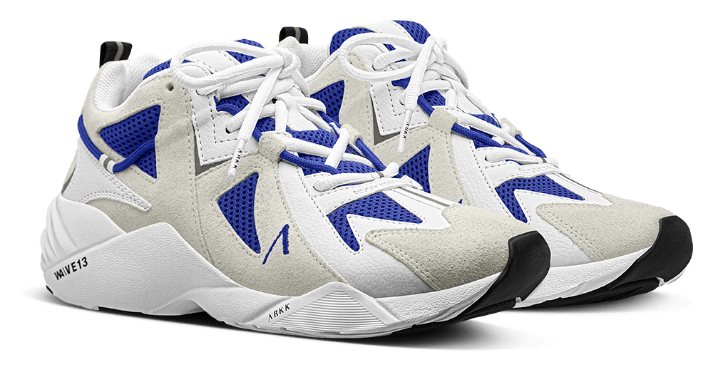 ARKK Collection Tuzon Suede W13 | White Dazzling Blue | Women Tuzon