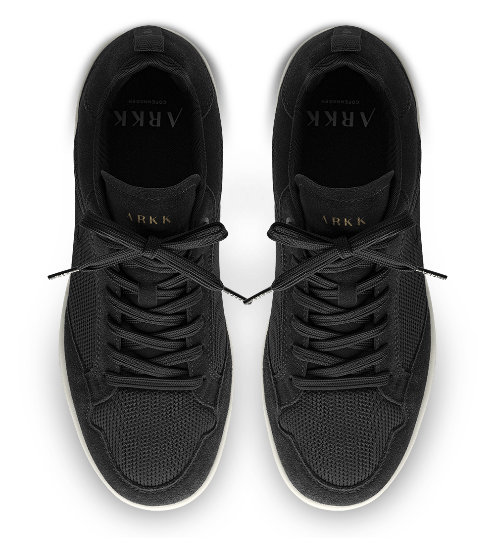 ARKK Collection Visuklass Mesh Suede S-C18 | Black Marshmallow | Women Visuklass