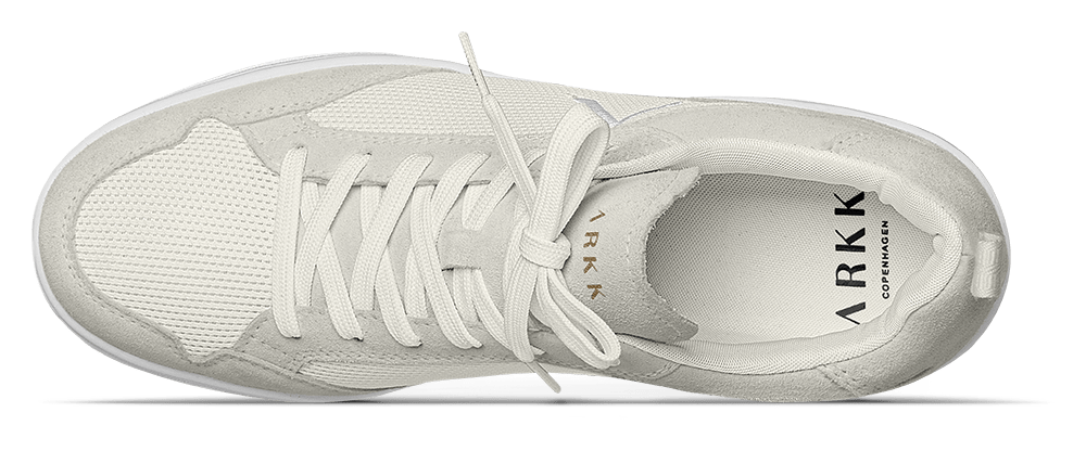 ARKK Collection Visuklass Mesh Suede S-C18 | White Marshmallow | Men Visuklass