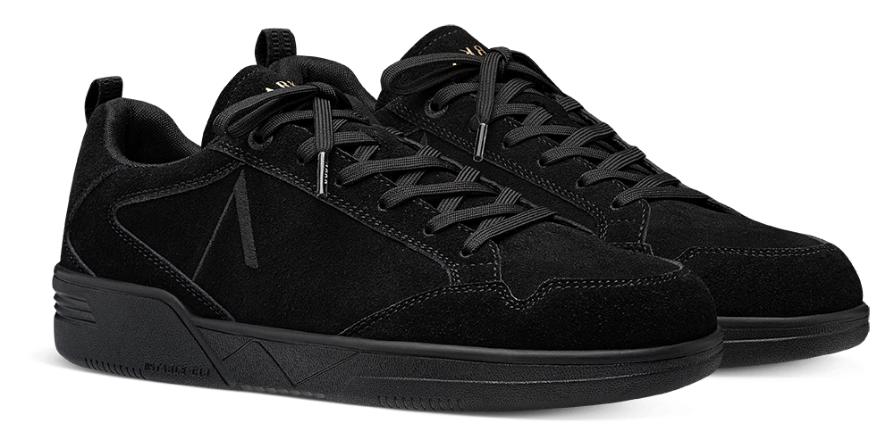 ARKK Collection Visuklass Suede S-C18 | Triple Black | Men Visuklass