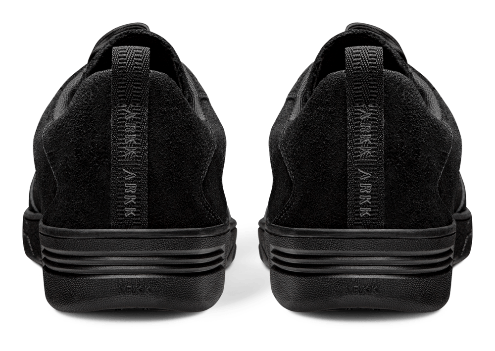 ARKK Collection Visuklass Suede S-C18 | Triple Black | Men Visuklass
